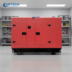 リテックパワー 175kVA 140kW 超静音型非常用ディーゼル発電機セット 3相 電気始動 水冷式 - Product Image 1