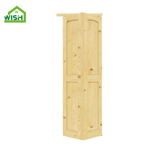 Puerta Plegable <span class=keywords><strong>de</strong></span> Diseño Moderno, Compuesta <span class=keywords><strong>de</strong></span> Madera, Tipo Acordeón, Deslizante, Manual, para Uso Residencial y Comercial, Resistente al Agua y al Calor - Product Image 2