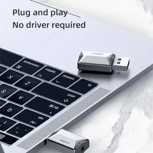 Hagibis Scheda Audio USB 2 in 1 Portatile Esterna con Adattatore Audio <span class=keywords><strong>Microfono</strong></span> da 3,5 mm <span class=keywords><strong>per</strong></span> <span class=keywords><strong>PC</strong></span>, Laptop, PS4/5, Cuffie e Accessori da Gioco - Product Image 2