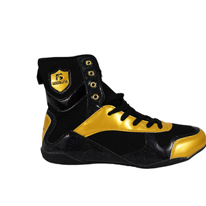 高品質で快適なボクシングシューズ、耐久性があり通気性に優れ、オールシーズン対応 - 男の子用ファブリックボクシングシューズ - Product Image 6