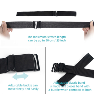 Màu Đen 2Cm 2.5Cm 3Cm <span class=keywords><strong>3.5Cm</strong></span> Rộng Biểu Tượng Tùy Chỉnh In Ban Nhạc Đàn Hồi Cho Tóc Giả - Product Image 5