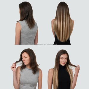 <strong>US</strong> Local Stock Wholesale Double Drawn Keratin I Tip Hair Extensions 7-star <strong>Prime</strong> Remy Human Hair - Product Image 4