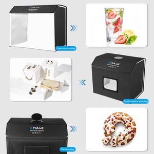 Caja de Luz Portátil para Estudio Fotográfico PULUZ, Personalizable al por Mayor, 60 x 40 cm, Kit de Estudio Fotográfico Cúbico con 4 Fondos de Colores - Product Image 5