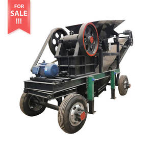 Broyeur compact avec écran intégré 1-5 T/h, options moteur diesel/électrique |   Concasseur de pierres à petite échelle - Product Image 3