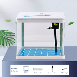 Vendita calda <span class=keywords><strong>di</strong></span> qualità <span class=keywords><strong>acquario</strong></span> libero ciclo acqua Smart Desktop paesaggio serbatoio Box salotto <span class=keywords><strong>di</strong></span> vetro piccolo <span class=keywords><strong>acquario</strong></span> <span class=keywords><strong>acquario</strong></span> - Product Image 4