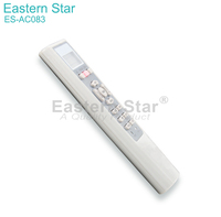 Télécommande AC ES-AC083 avec écran LED numérique IC souple pour climatiseurs Haier YR-W03 YR-W01 YR-W04, NOUVEAU ABS 433kHz 14 touches