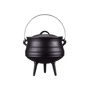 South African Cast Iron Cauldron Potjie for Soup & Stock Preparation