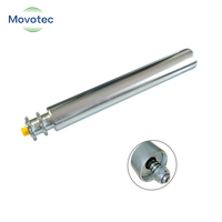 Rouleaux de convoyeur à tambour en acier au carbone robuste Movotec, simples ou doubles, réglables, pour l'accumulation de pignons, garantie 1 an