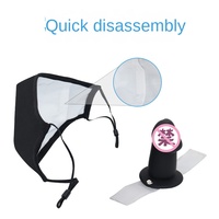 Masque, bouchon anal, accessoire de flirt, boule buccale détachable, gag épaissi, jouet sexuel SM pour adultes, XY-417 Chine