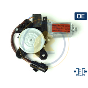 Regulador de Ventana Ac Rolcar ADAPTABLE para OE 9882026100, compatible con Hyundai Santa Fe 2001-2006 - Product Image 1
