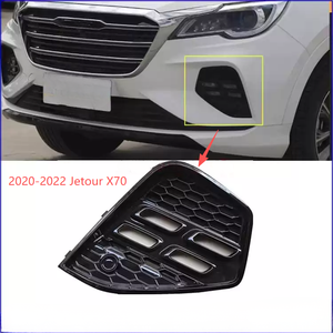 Marco de Luz Antiniebla Negro Brillante Sin Orificios para Chery Jetour X70 2020-2022 OE F01-2803511NA/12NA - Product Image 1