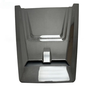 Convient pour Mercedes Benz Classe <span class=keywords><strong>G</strong></span> W465 G63 G500 modifiée avec pare-chocs avant, aileron arrière et contour de capot en carbone sec Babos G800 - Product Image 4