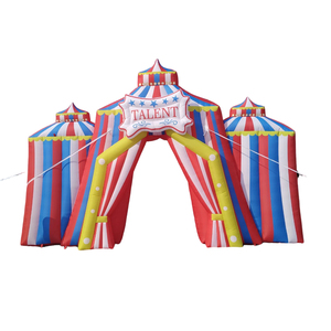 Arco Inflable Personalizado para Circo al Aire Libre, <span class=keywords><strong>Entrada</strong></span> de <span class=keywords><strong>Carnaval</strong></span>, Arco de <span class=keywords><strong>Entrada</strong></span> con Temática de Circo para Eventos Circenses - Product Image 1