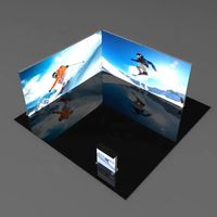 Stand d'exposition modulaire rétroéclairé par LED, en tissu SEG personnalisé, pour salons professionnels, événements, commerce de détail et expositions