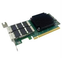 Tarjeta Adaptadora MCX623106AN-CDAT CX-6 Dx EN, Tarjeta de Red Ethernet de un Solo Puerto de 200 GbE sin Criptografía