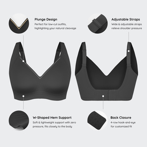 Reggiseno modellante senza fili con coppe profonde e push-up, senza cuciture, <span class=keywords><strong>per</strong></span> donna, <span class=keywords><strong>taglie</strong></span> <span class=keywords><strong>forti</strong></span>, che nasconde il grasso della schiena, <span class=keywords><strong>per</strong></span> tutti i giorni, all'ingrosso dalla fabbrica Waistdear - Product Image 3
