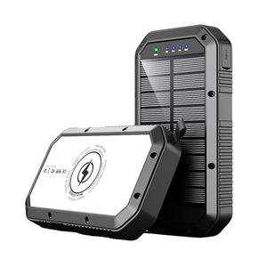 Banque d'alimentation solaire 10W avec batterie Li-Polymère, entrée/sortie Type-C, prise universelle, panneau solaire, protection contre la surdécharge - Product Image 1