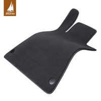 Para I20 Elantra Tucson Civic Cr-Z alfombrillas coche de lujo para felpa nailon terciopelo impermeable antideslizante conjunto completo 12mm de espesor