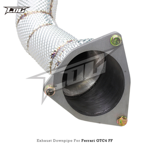 Tubo de Escape Directo Personalizado de Fábrica para Ferrari GTC4 Lusso/FF V12 6.3L 2012+, Tubos de Escape de Acero Inoxidable, Tubo Frontal - Product Image 6