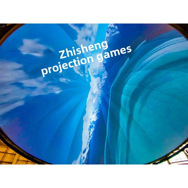 Dome Projector 360 Projection Dome Holographic Flying Cinema Immersive Sky Screen Fusion Films CRT