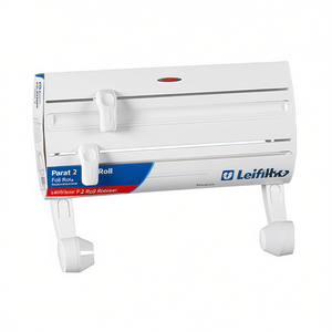 Leifheit Parat F2 Roll Holder 41.2x19.9x10cm White Storage Rack For Kitchen Rolls - Product Image 2