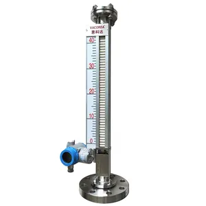 High temperature and high pressure bypass magnetic column liquid level gauge with Alarm signal