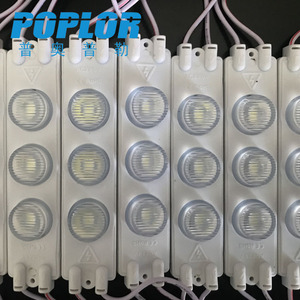 โมดูลไฟ LED Poplor 3030 3 ดวง 220V กันน้ำ สีแดง สำหรับไฟป้าย - Product Image 3