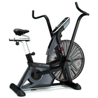 Vélo d'exercice LCD dynamique commercial nouvel équipement de gymnastique cardio avec tapis de course de ventilateur de résistance au vent