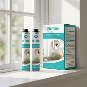 กาวโฟมโพลียูรีเทน ได้รับการรับรองมาตรฐาน <span class=keywords><strong>ISO</strong></span> สำหรับงานก่อสร้าง ฉนวนกันความร้อน และกันเสียง - Product Image 1