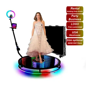 Snelle Dhl Verzending 360 Video Photobooth Verhuur Automatische Iphone Ipad Magische Selfie Camera Ipad Wed 360 Fotomachine Voor Feest