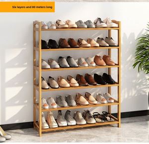 Supplier Natural Floor-standing Multi-layer Bamboo <b>Shoe</b> Rack, Minimalist <b>Shoe</b> <b>Storage</b> <b>Shelf</b> for Entryway Home Decor Furniture - Product Image 2