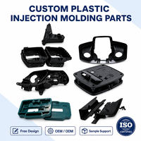 Fabricant de moules d'injection plastique sur mesure, conception gratuite, pièces moulées par injection en plastique ABS, PC, nylon, PA de qualité supérieure