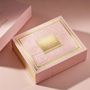 Luxury <b>Magnetic</b> Gift <b>Box</b> Luxury Lid Base Rigid Corrugated Board Paper Portable Matt Laminated Custom Packaging for Perfume - Product Image 1