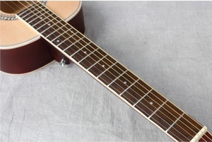 34 "36" Acoustic Guitar cho trẻ em gỗ gụ trở lại & side guitar với ABS pins nhà máy - Product Image 2