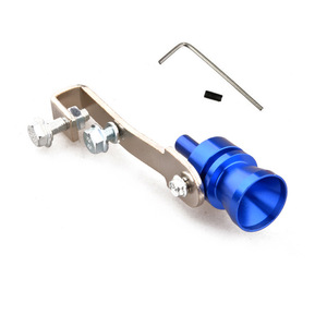 JDMotorsport88 JDM Voiture de course Turbo Sifflet sonore Silencieux en aluminium Tuyau d'échappement Soupape de soufflage Simulateur BOV Universel <span class=keywords><strong>Abarth</strong></span> 124 - Product Image 6