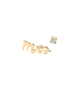 Inspire Jewelry-pendientes de plata de primera ley con forma de diamante para mujer, aretes pequeños, oro de 18 quilates, 18K, logotipo personalizado, <span class=keywords><strong>2022</strong></span> - Product Image 1