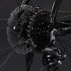 Bicicleta de Carretera de 26 Pulgadas con Cuadro de Aleación de Magnesio, Horquilla Delantera Bloqueable, Freno de Disco Mecánico, Neumático Jeep, Buje Delantero - Product Image 6