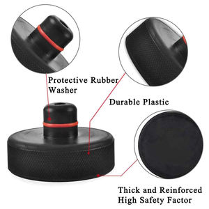 แท่นแจ็คยาง Tesla สําหรับรุ่น <span class=keywords><strong>3</strong></span>/S/X/Y, 4 พัคพร้อมกล่องเก็บของ, อุปกรณ์เสริมสําหรับรถยนต์ Tesla - Product Image 2