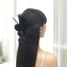 JHQRVVL _ 4B Pinces à cheveux humides Spin Accessoires de coiffure noirs - Product Image 1