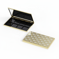Palette de fards à paupières vide Choebe 8 couleurs, personnalisable, kit cosmétique, étui pour fards à paupières, emballage