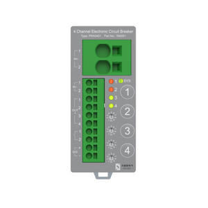 Disjoncteurs miniatures bibo 24V PRA0402 PRA0802 4/8 canaux IP20 Montage sur rail DIN Automatisation industrielle - Product Image 1