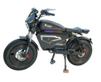 Vélo électrique tout-terrain à gros pneus 3000W pour adultes, moteur à moyeu arrière, cadre en alliage d'aluminium