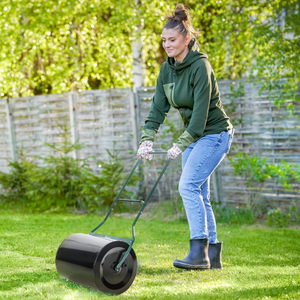 Rouleau de pelouse manuel à eau, aérateur à picots <span class=keywords><strong>pour</strong></span> jardin extérieur, équipement de nettoyage de cour et de manutention de matériaux - Product Image 4