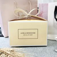 Customized Textured Matt Fancy Art Paper Foldable Candle Gift Box With Inserts Candle Packaging Boxes for Flower Gift P