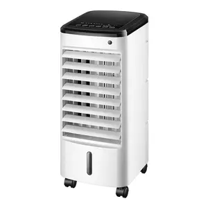 Ar condicionado portátil para uso doméstico, novo design, refrigerador de ar para sala móvel, ar condicionado sem duto, refrigeração a água OEM de fábrica