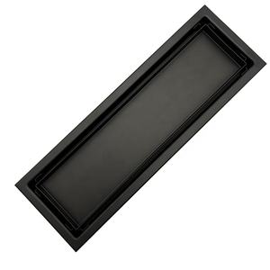 Drain <span class=keywords><strong>de</strong></span> <span class=keywords><strong>douche</strong></span> linéaire invisible dissimulé anti-odeur en métal <span class=keywords><strong>de</strong></span> 300*100 mm, insert <span class=keywords><strong>de</strong></span> carrelage pour salle <span class=keywords><strong>de</strong></span> bain d'hôtel - Product Image 3