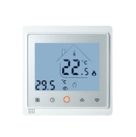 Termostato Inalámbrico WiFi Tuya en Oferta, Programación Semanal, Pantalla Táctil Digital, Controlador de Caldera para Hospitales y Escuelas
