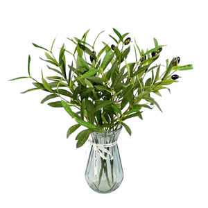 Offre Spéciale Plantes Artificielles Branches D'olivier En Soie Feuilles D'olivier Olivier pour La Décoration De Mariage - Product Image 2
