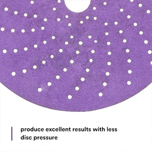 Discos de Lijado en Seco Morados de Dureza Media, Grosor de 1 mm, 6\" (150 mm), OEM Personalizable, Papel de <span class=keywords><strong>Lija</strong></span> Metálico - Product Image 5