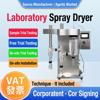 Machine de séchage par pulvérisation de laboratoire Zhengguan 2L, utilisation multi-scènes pour lait en poudre, café instantané, poudre d'œuf, extrait de TCM